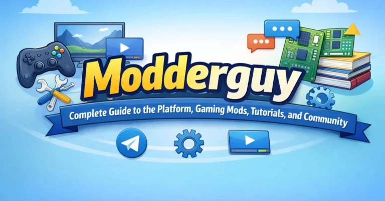 Modderguy – Complete Guide to the Platform, Gaming Mods, Tutorials, and Community
