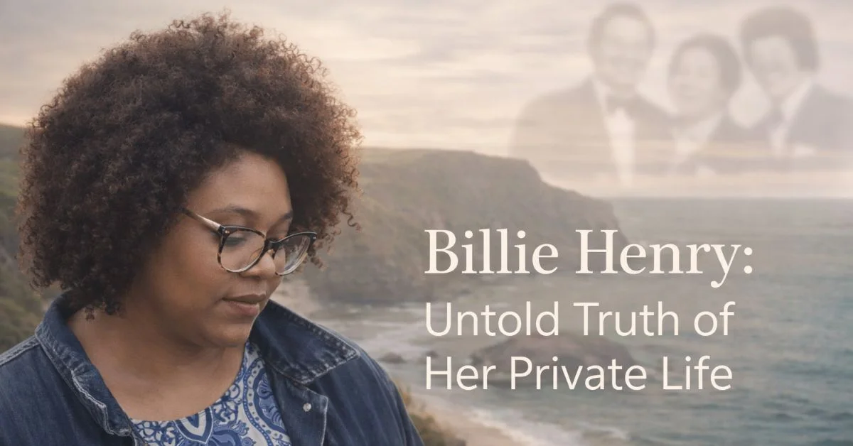 `Billie Henry private life calm coastal portrait banner