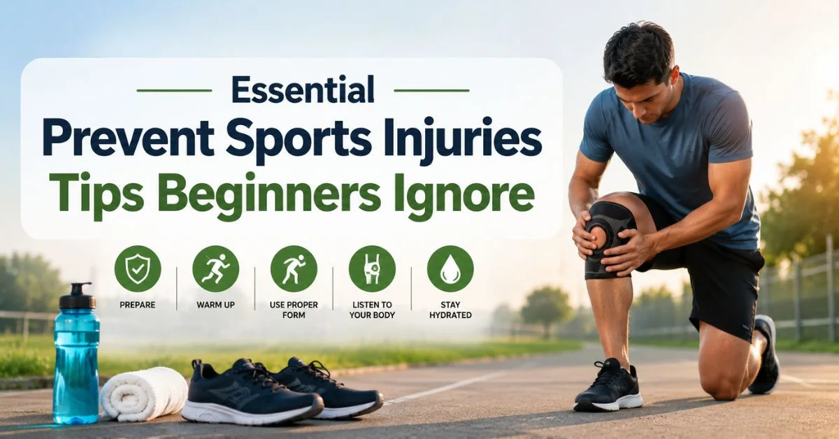 essential prevent sports injuries tips beginners ignore during outdoor workout and stretching session